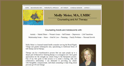 Desktop Screenshot of mollymeier.com